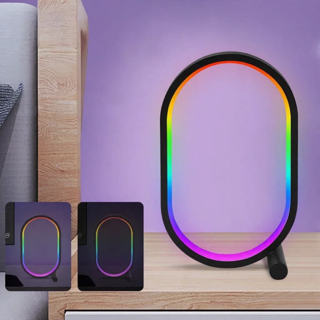 Φωτιστικό Γραφείου RGB με Συγχρονισμό Μουσικής, Έλεγχο Εφαρμογής & Αντίδραση Ήχου
