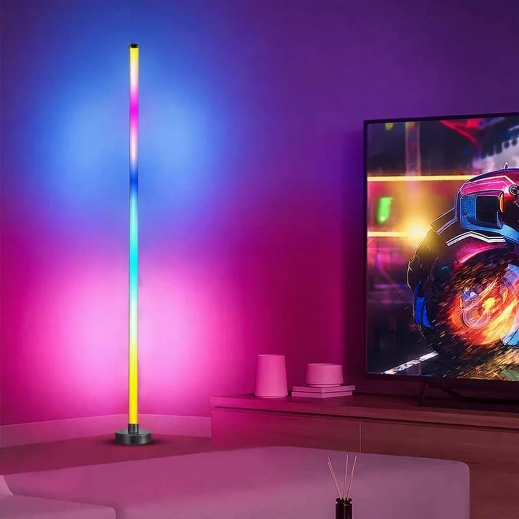 Φωτιστικό Δαπέδου RGB Αλλαγής Χρώματος με Συγχρονισμό Μουσικής και Έλεγχο Εφαρμογής