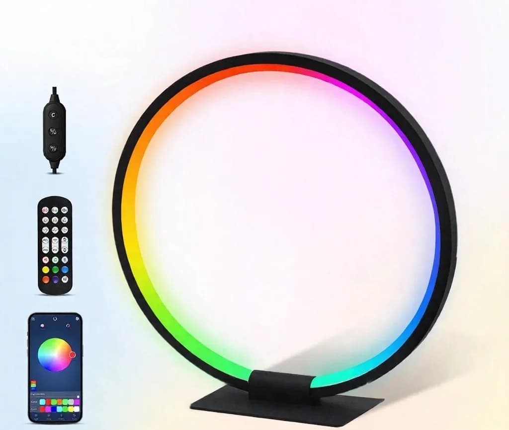 Φωτιστικό Νυκτός LED RGB Ατμόσφαιρας με Συγχρονισμό Μουσικής