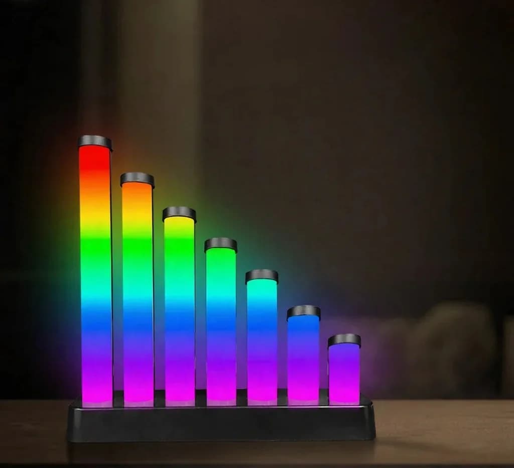 Φωτιστικό Γραφείου LED RGB με Αντίδραση στον Ήχο και Έλεγχο μέσω App