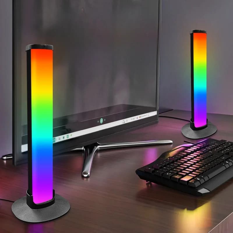 Φωτιστικό Ατμόσφαιρας Gaming RGB με Βάση Ακουστικών & Συγχρονισμό Ήχου