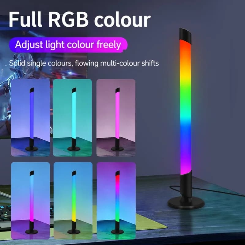 Φωτιστικό Ατμόσφαιρας RGB Συγχρονισμού Μουσικής USB για Gaming