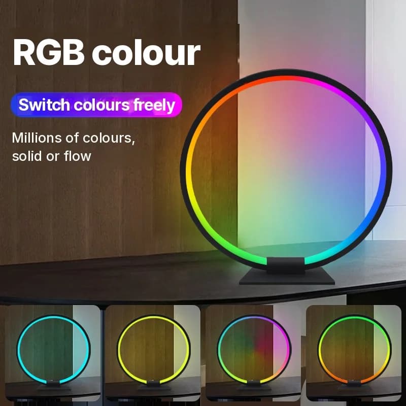 Φωτιστικό Νυκτός LED RGB Ατμόσφαιρας με Συγχρονισμό Μουσικής