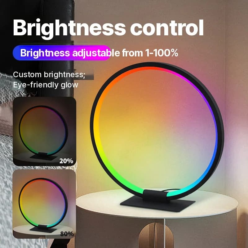 Φωτιστικό Νυκτός LED RGB Ατμόσφαιρας με Συγχρονισμό Μουσικής