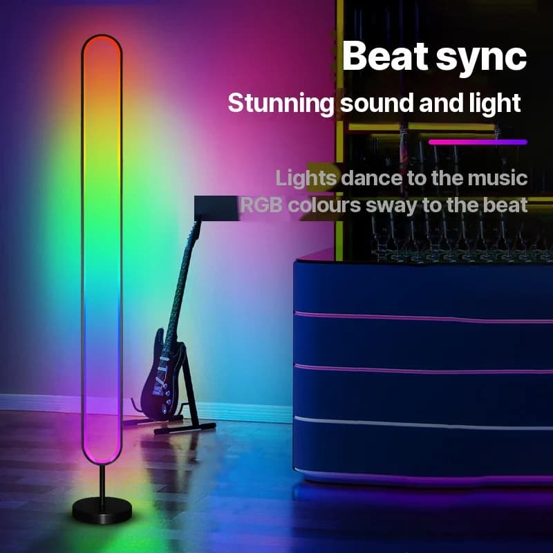 RGB LED Φως Ατμόσφαιρας Ενεργοποιούμενο από Ήχο με Έλεγχο Εφαρμογής