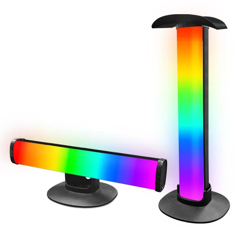 Φωτιστικό Ατμόσφαιρας Gaming RGB με Βάση Ακουστικών & Συγχρονισμό Ήχου